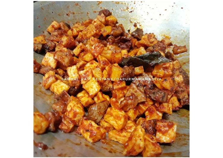 Resep Sambel hati kentang yang Bisa Manjain Lidah