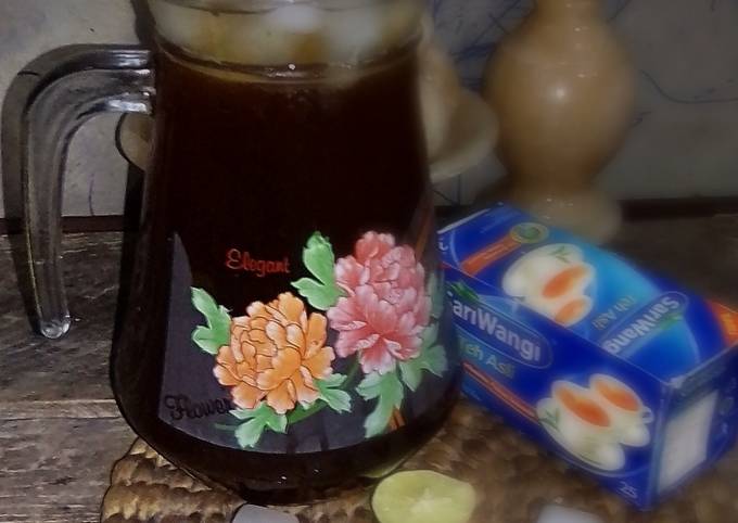 Resep Es Teh Jeruk Nipis OR Lime Iced Tea Anti Gagal