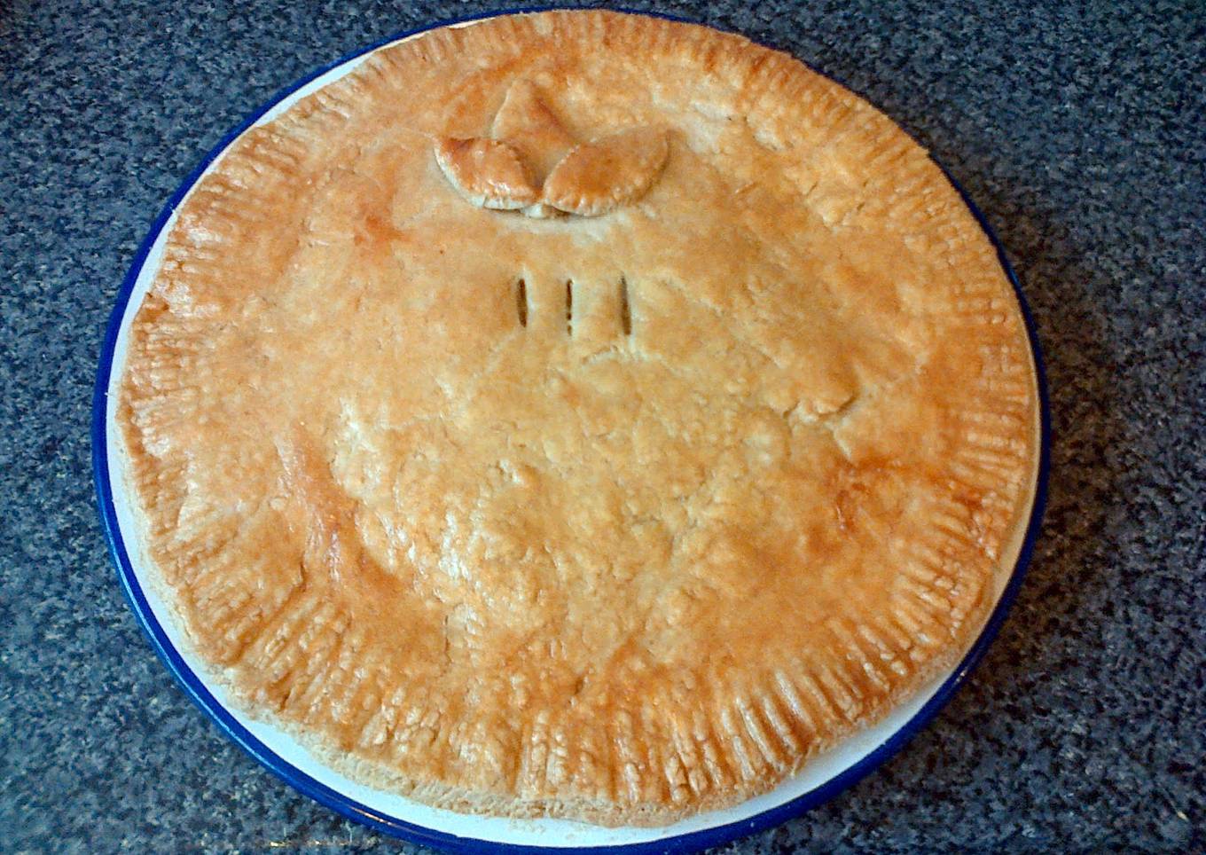 Cheese & Onion pie
