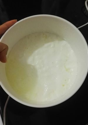 عکسی از دستور ماست کم چرب