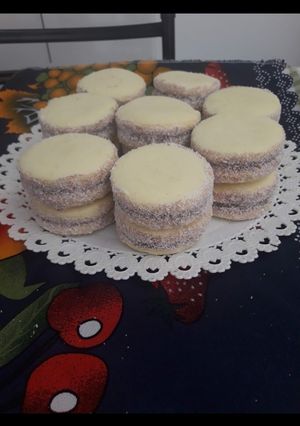 Una foto de Alfajores de Maizena