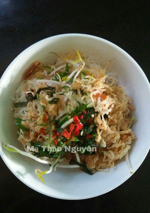 Hình của món Bì Bún Chay.
