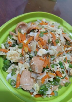 Foto resep Orak Arik Sosis Telur