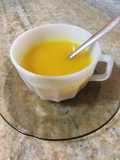 Té de limón con cúrcuma. Excelente combinación