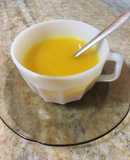 Té de limón con cúrcuma. Excelente combinación