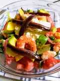 Ensalada de frutas y frutos del mar