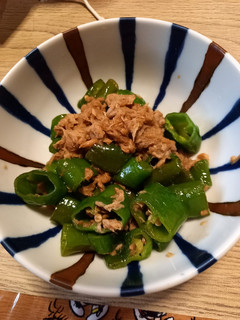A picture of Sweet Peppers and Tuna Stir-Fry.