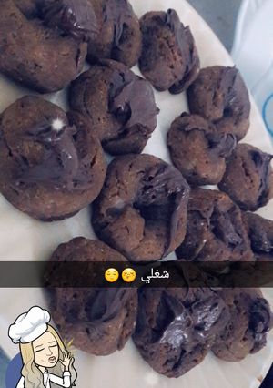 صورة لوصفة كوكيز الشوكولا على طريقتي
