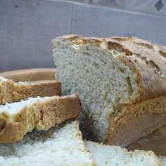 Una foto de Pan con harina de pizza🍞🍞