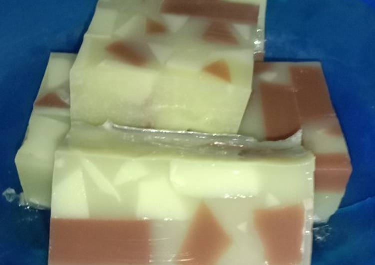 Silky puding pop ice
