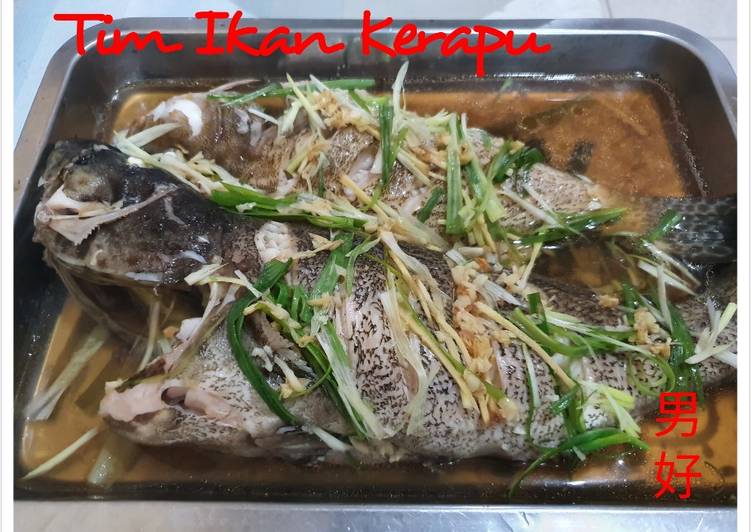 Masakan Populer Tim Ikan Kerapu Yummy Mantul