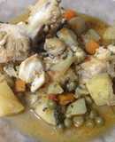 Pollo de mar a la cacerola