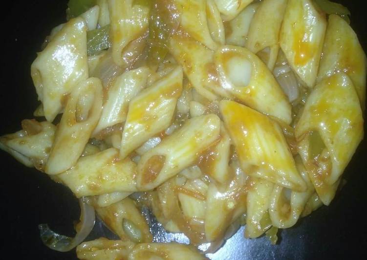 Recipe of Speedy Veggie penne pasta