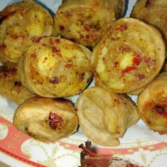 Potato pinwheels A picture of Potato pinwheels.