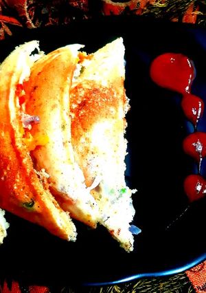 A picture of Suji ke sandwich.
