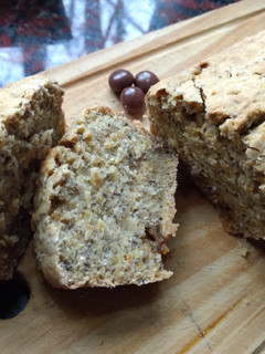 Una foto de Budín de Naranja Vegano