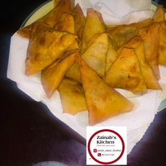 A picture of Crispy samosa🍽.