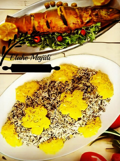 عکسی از دستور ماهی شکم پر