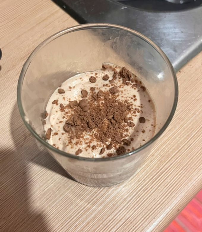 Φωτογραφία της συνταγής Πρωτεϊνικό cheesecake ψυγείου