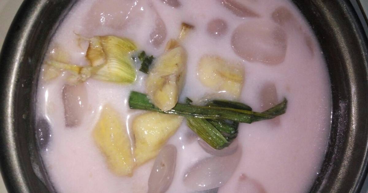 Resep Pinky kolak pisang kolang Kaling oleh Saputri Resep Pinky kolak pisang kolang Kaling oleh Saputri