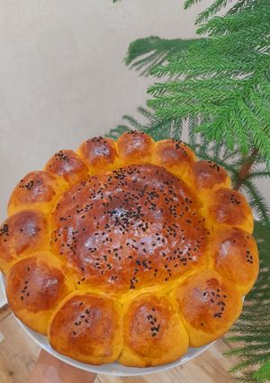عکسی از دستور نان کدو حلوایی