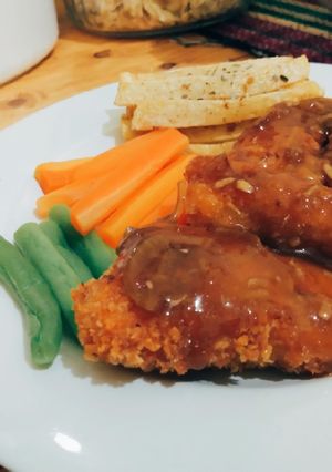 Foto resep Steak Chicken Katsu teriyaki