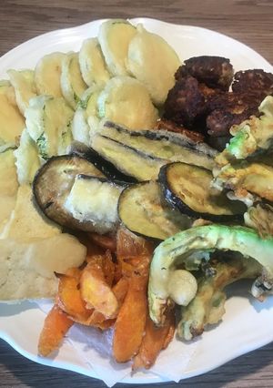 A picture of Fritters with Beer and Rice Flour.