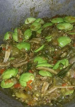 Foto resep Sambal ijo teri pete