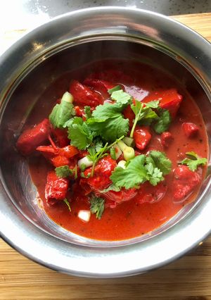 A picture of Chicken Chasni.