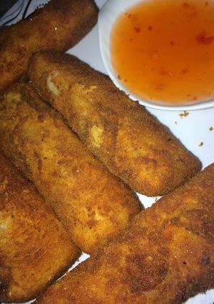 صورة لوصفة اصابع الموزاريلا