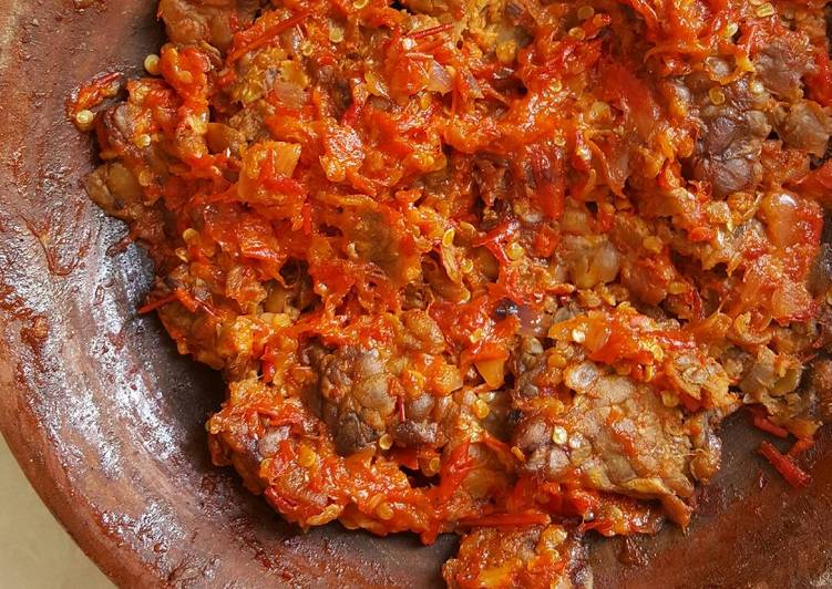 Resep Sambal Terasi Mak Nyoss 😋 yang Sempurna