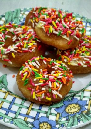 Foto resep Donat empuk tanpa kentang