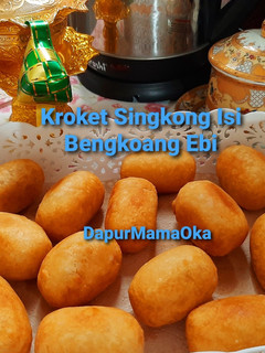 Foto resep Kroket Singkong Isi Bengkoang Ebi