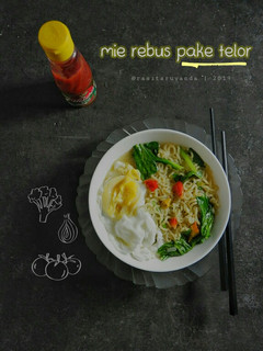 Foto resep Mie rebus pake telor