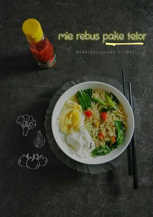 Foto resep Mie rebus pake telor