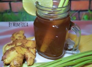 Foto resep Wedang Jahe, Sereh, Lemon dan Madu (120)