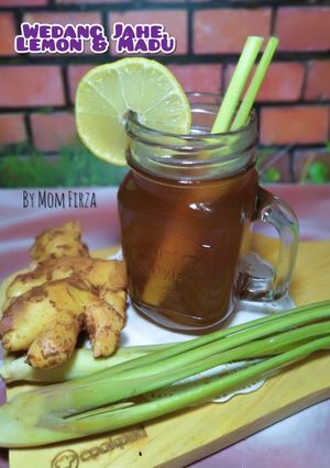 Foto resep Wedang Jahe, Sereh, Lemon dan Madu (120)