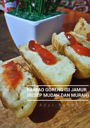 Foto resep Bakpao Goreng isi Jamur (Resep mudah dan murah)