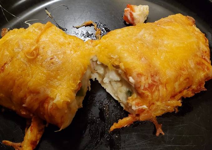 Seafood Enchiladas
