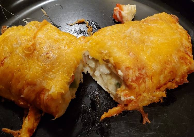 Recipe of Homemade Seafood Enchiladas