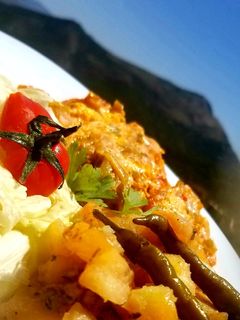 صورة لوصفة بطاطا فالفرن بخلطة الزبادي الطبيعي والأعشاب 🐼🌺👍