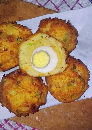 Foto resep Perkedel kentang sayuran+ telor puyuh
