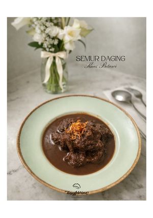 Foto resep Semur Daging Khas Betawi