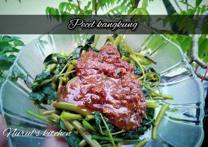 Pecel kangkung