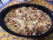 A picture of creamy potato gratin