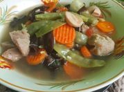 Gambar sop jamur kuping kapri