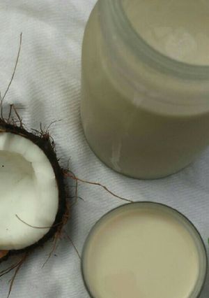 A picture of Kunu Aya(Tiger nut drink).