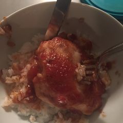 A picture of Cranberry Orange Chicken.