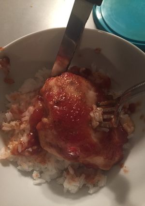 A picture of Cranberry Orange Chicken.