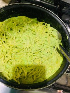 A picture of Spaghetti Verde.